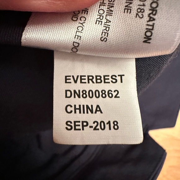 Dunning Mens 36x32 Everbest Blue Golf Performance Straight Leg Flat Front Pants - Picture 5 of 9